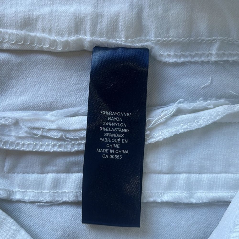 Very comfortable to wear, casual white summer pants. - Picture 14 of 16